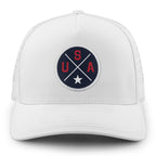 USA Circle Emblem Performance Hat - Chowdaheadz