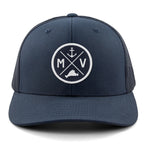 Martha's Vineyard Crossed Out Classic Snapback Trucker Hat - Chowdaheadz