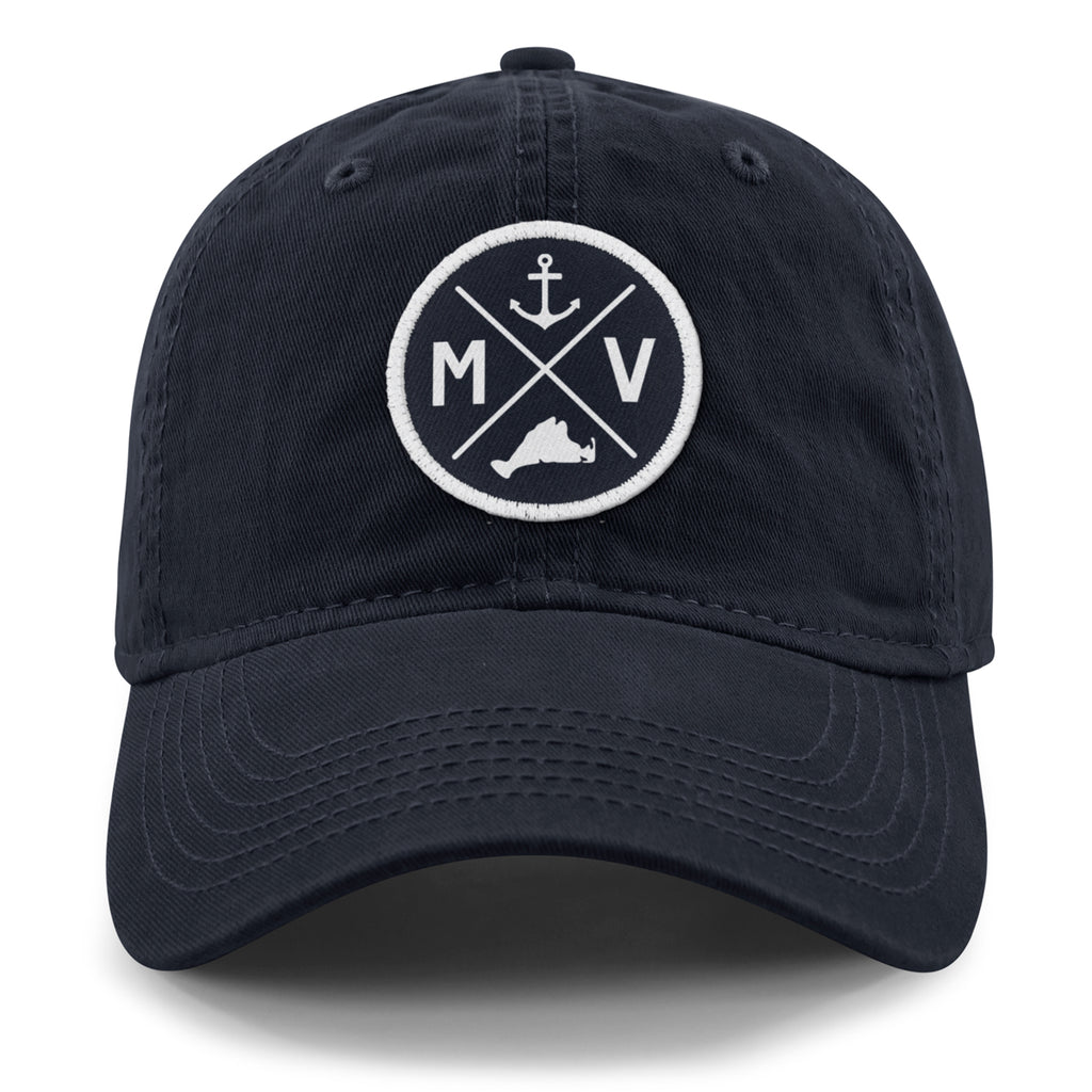 Martha's Vineyard Crossed Out Dad Hat - Chowdaheadz