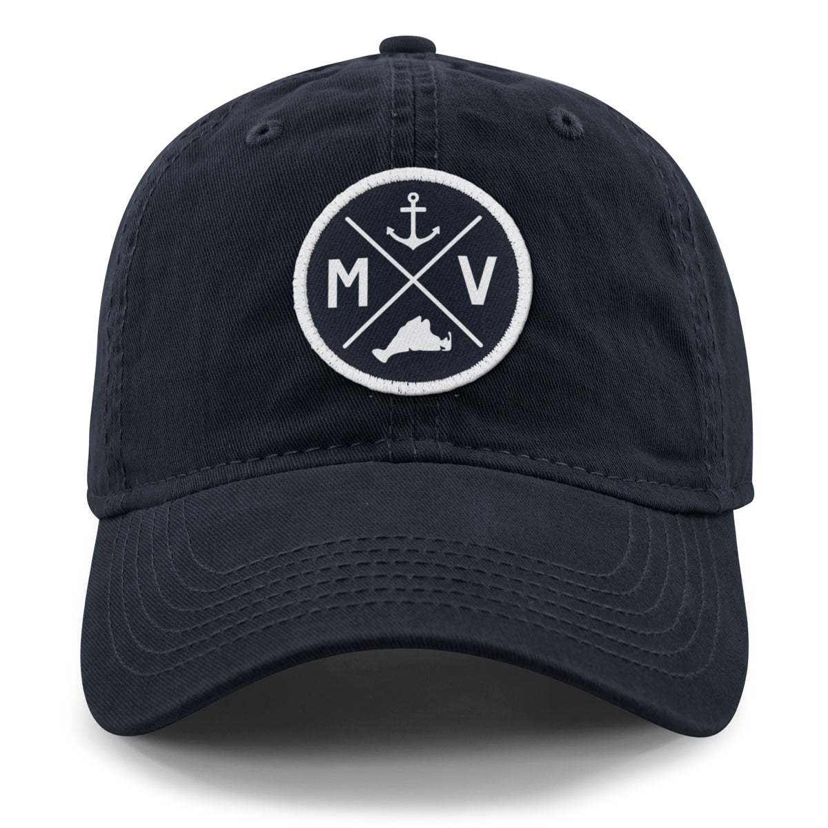 Martha's Vineyard Crossed Out Dad Hat - Chowdaheadz
