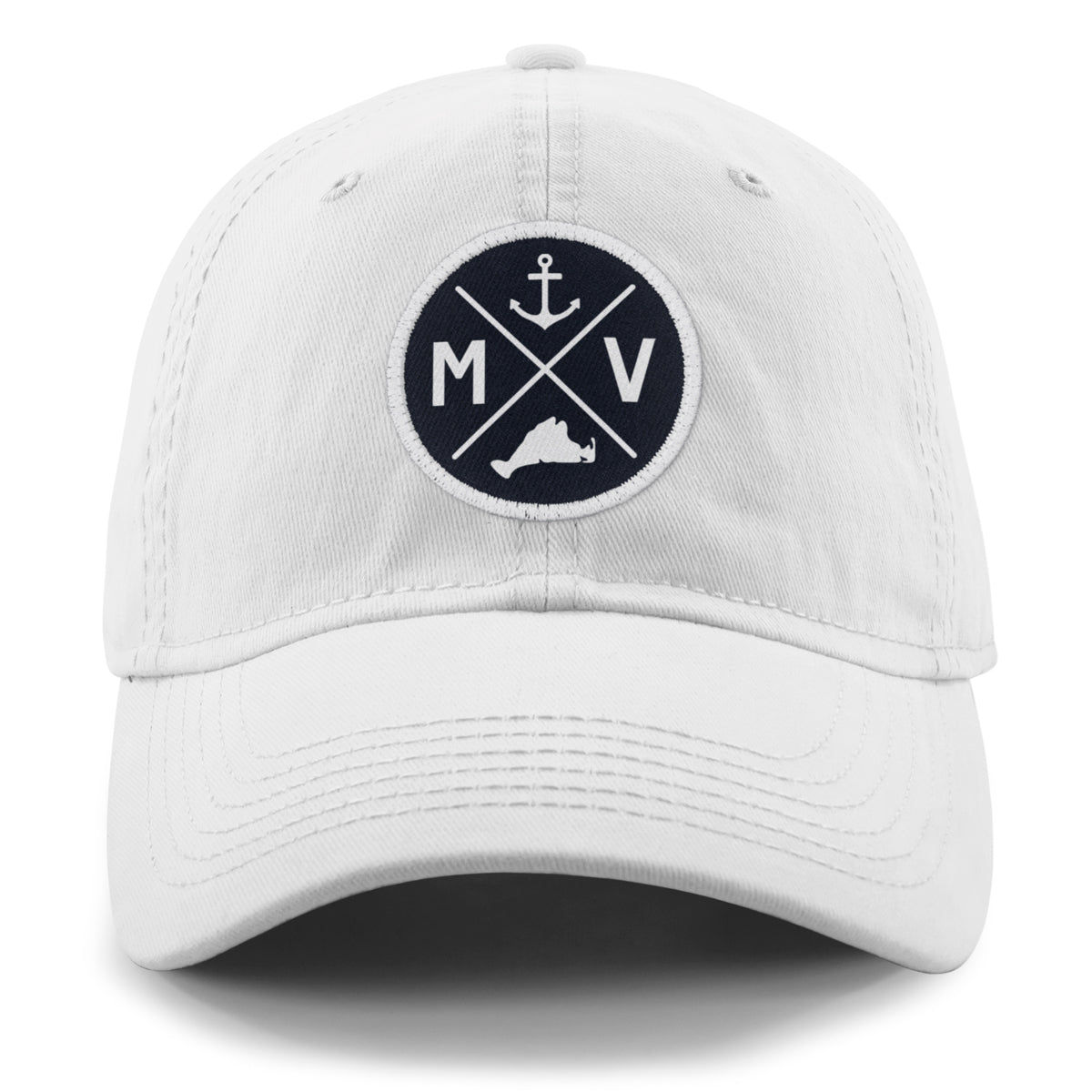 Martha's Vineyard Crossed Out Dad Hat - Chowdaheadz