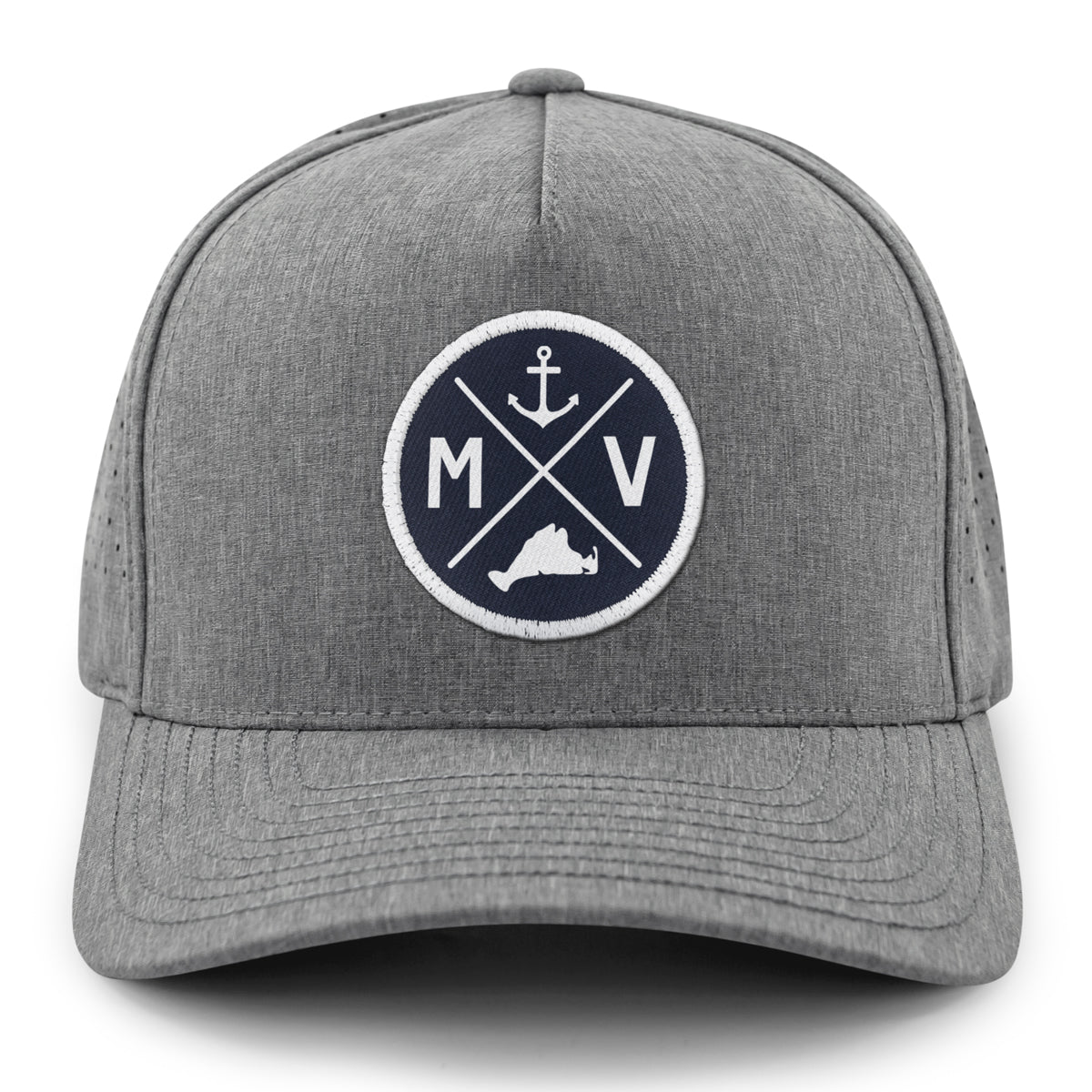 Martha's Vineyard Circle Emblem Performance Hat - Chowdaheadz