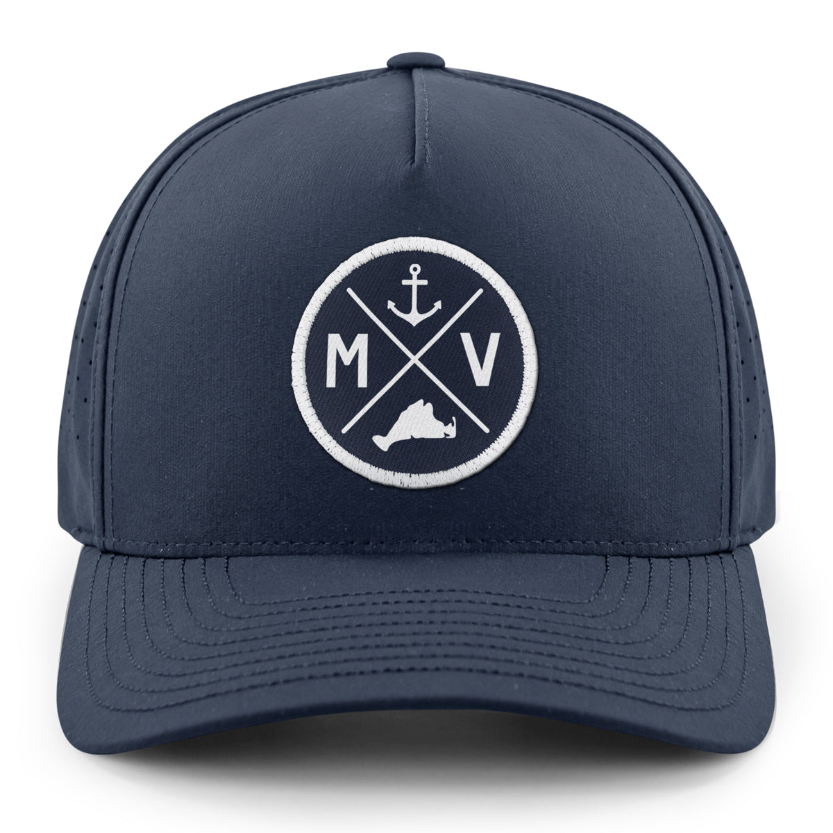 Martha's Vineyard Circle Emblem Performance Hat - Chowdaheadz