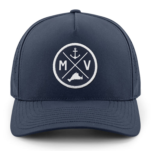 Martha's Vineyard Circle Emblem Performance Hat - Chowdaheadz