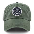 Martha's Vineyard Crossed Out Washed Dad Hat - Chowdaheadz