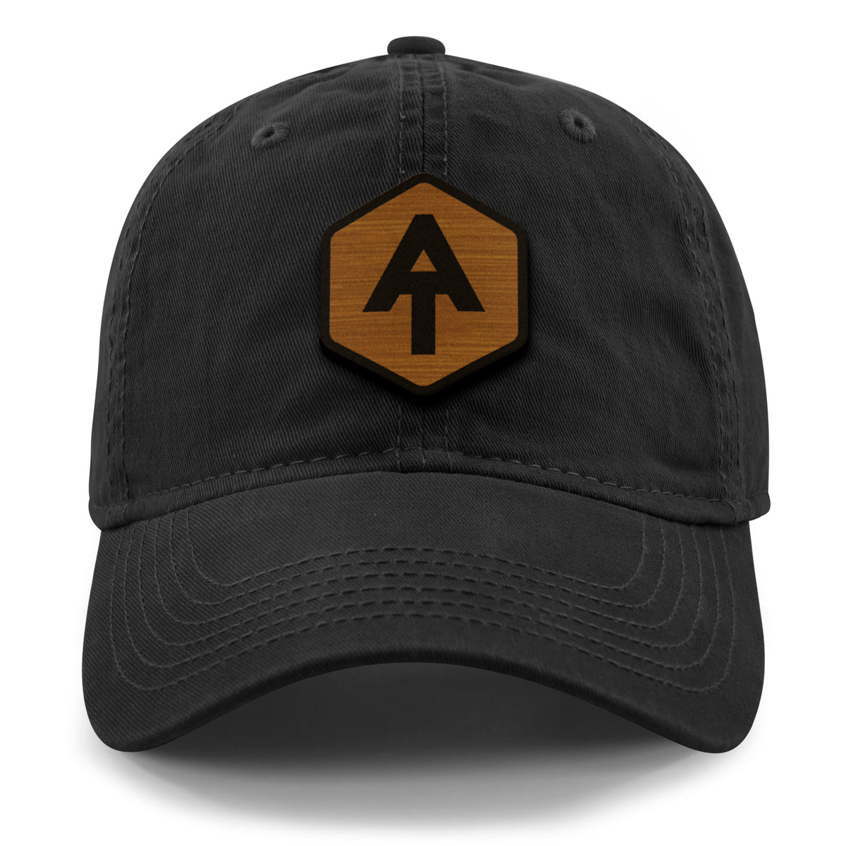 Appalachian Trail Wood Grain Patch Dad Hat - Chowdaheadz