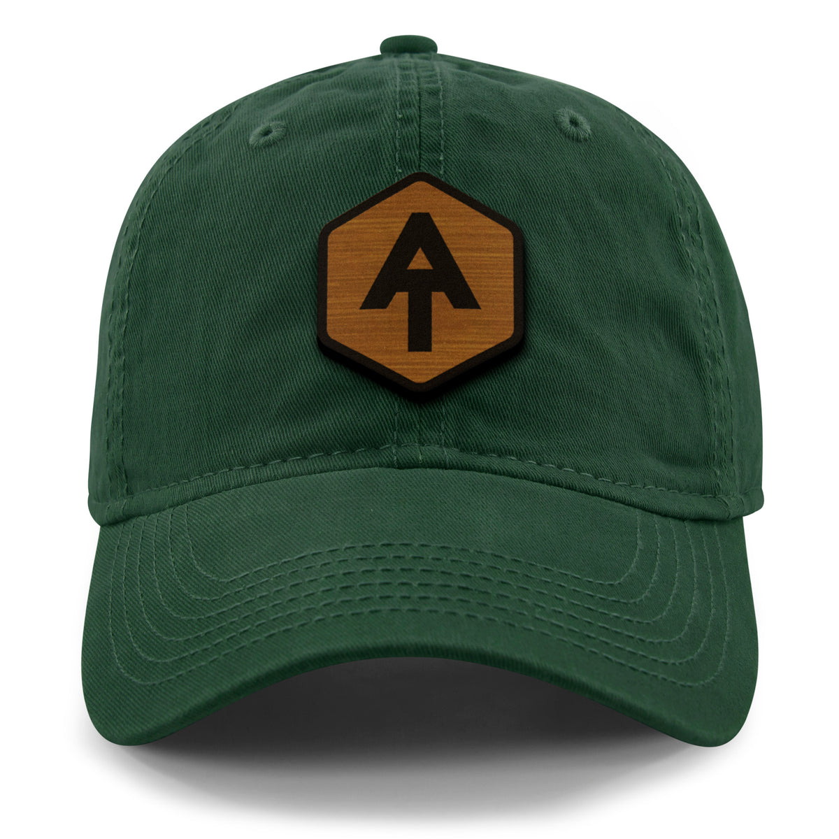 Appalachian Trail Wood Grain Patch Dad Hat - Chowdaheadz