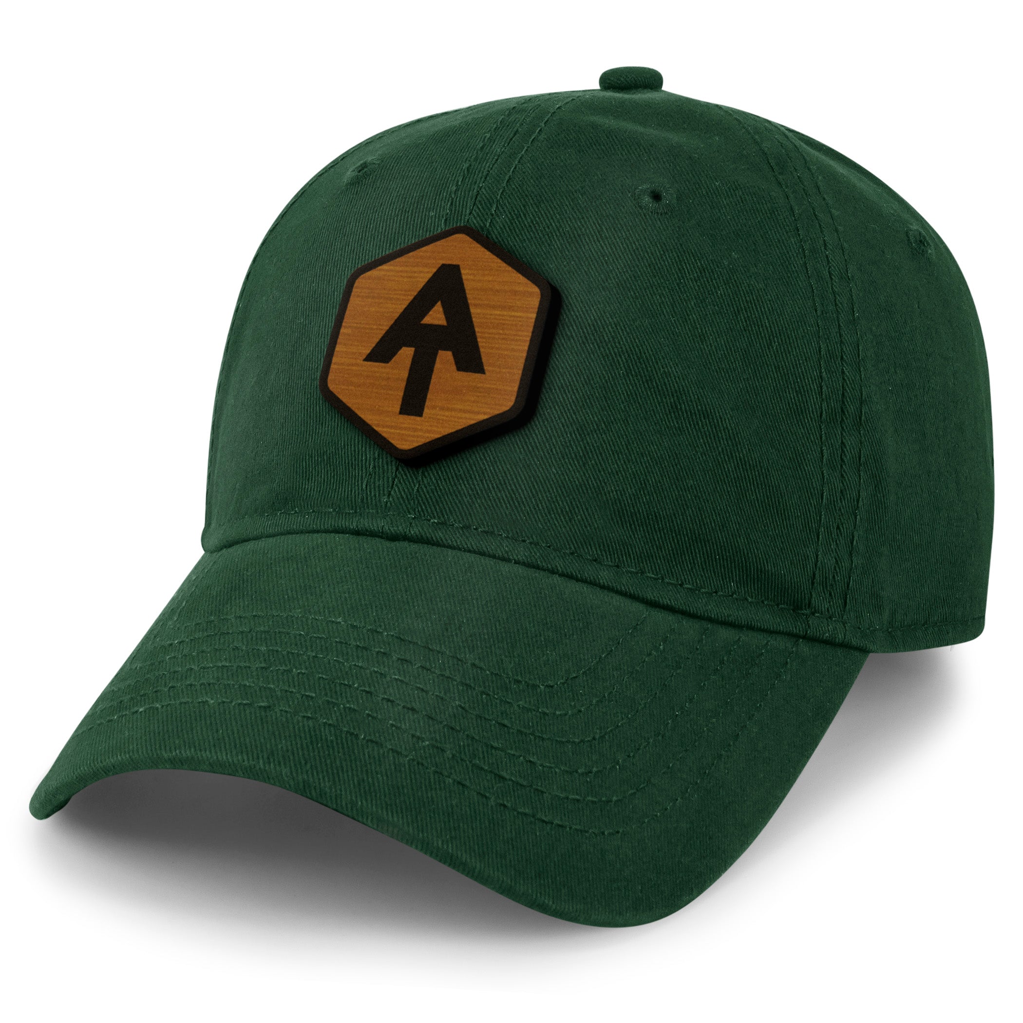 Appalachian Trail Wood Grain Patch Dad Hat