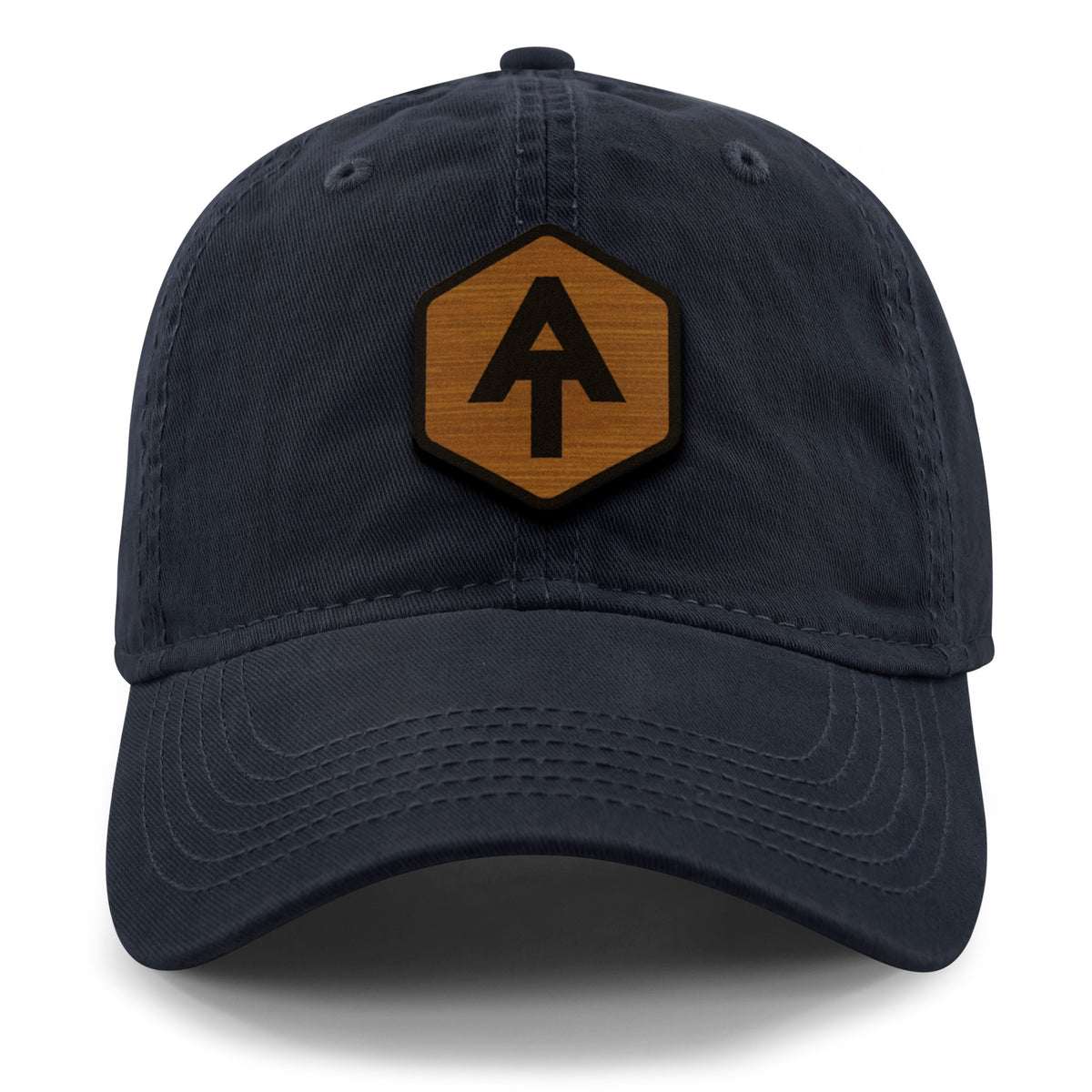 Appalachian Trail Wood Grain Patch Dad Hat - Chowdaheadz