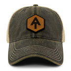 Appalachian Trail Wood Grain Patch Dirty Water Trucker Hat