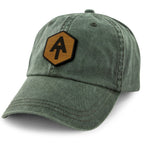 Appalachian Trail Wood Grain Washed Dad Hat