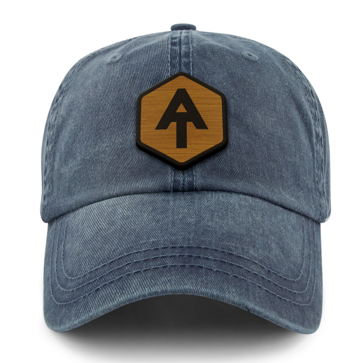 Appalachian Trail Wood Grain Washed Dad Hat - Chowdaheadz
