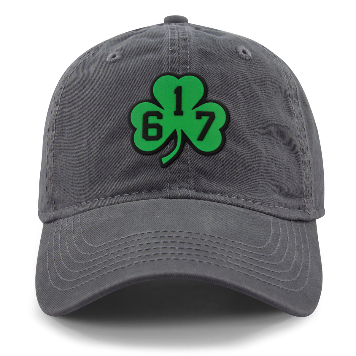 617 Shamrock PVC Patch Dad Hat