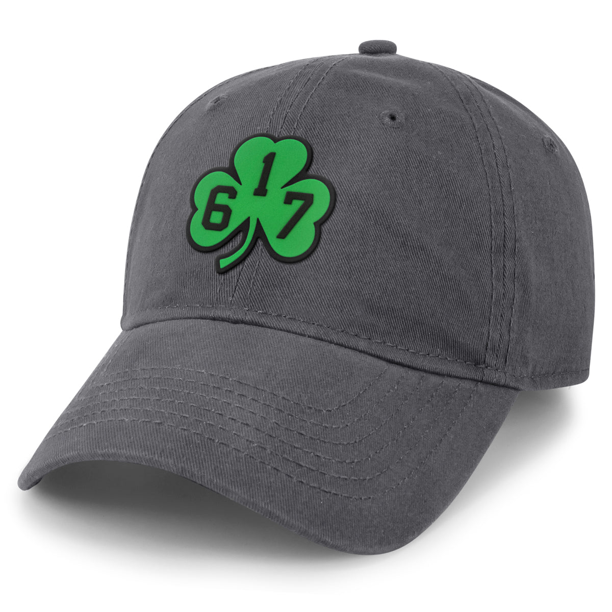 617 Shamrock PVC Patch Dad Hat - Chowdaheadz