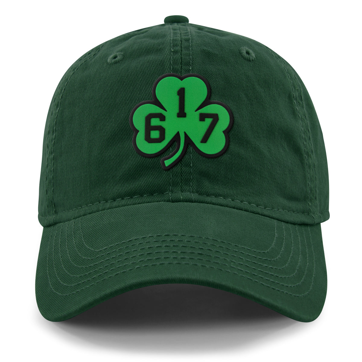 617 Shamrock PVC Patch Dad Hat