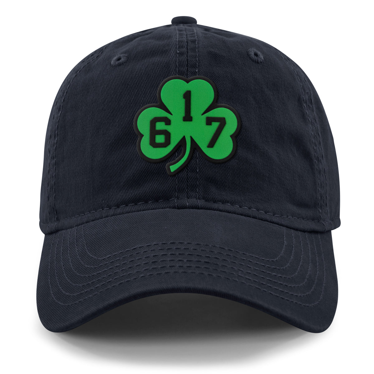 617 Shamrock PVC Patch Dad Hat - Chowdaheadz