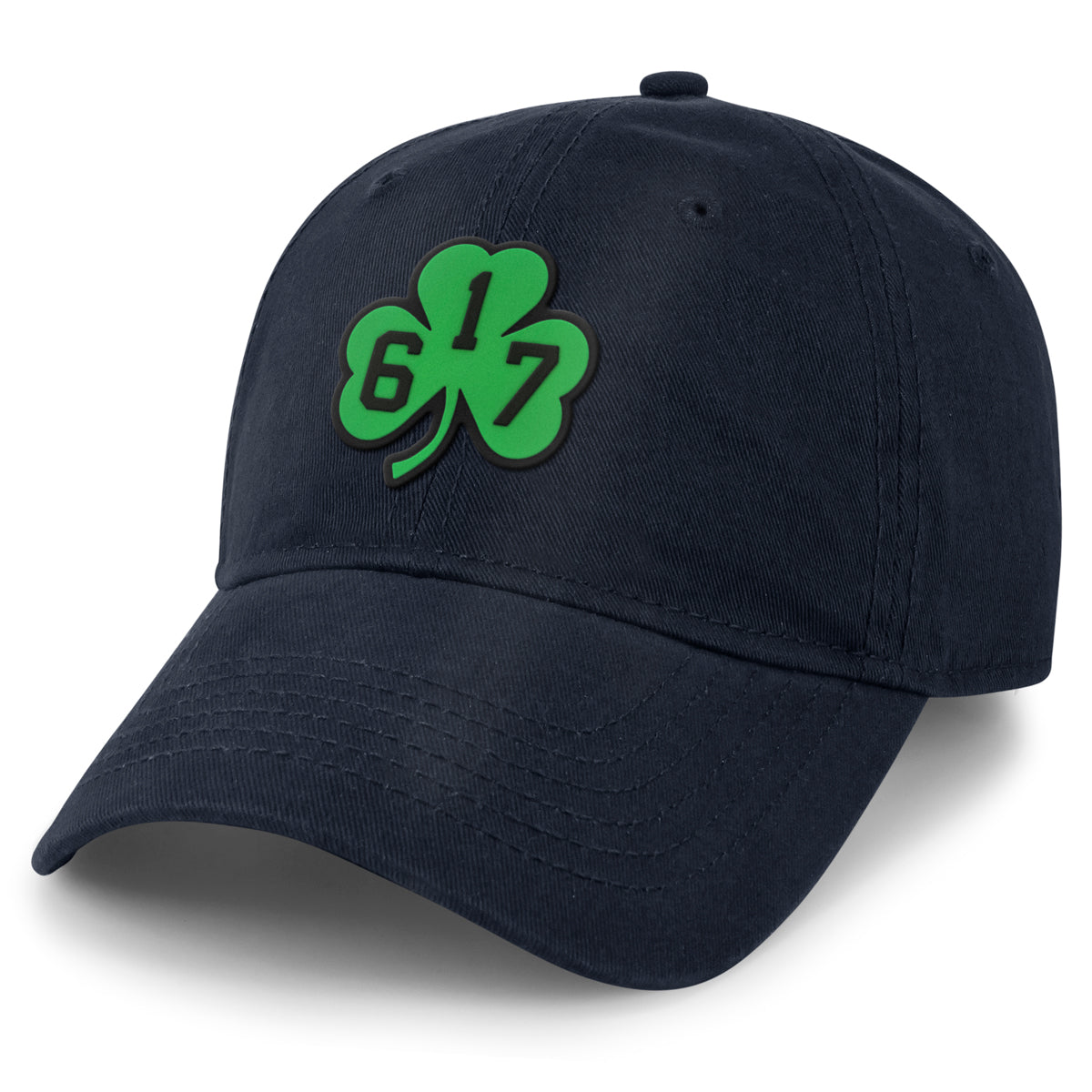 617 Shamrock PVC Patch Dad Hat