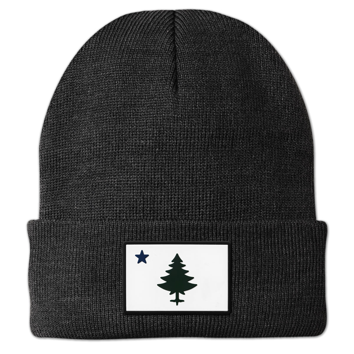 Vintage Maine Flag PVC Patch Cuff Knit - Chowdaheadz