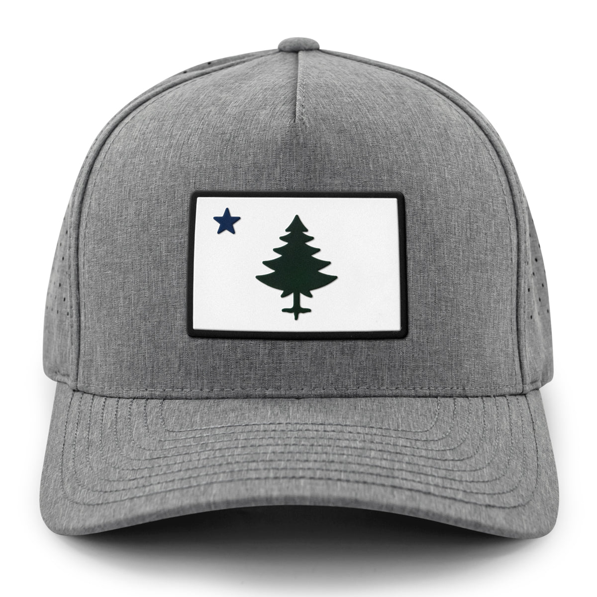 Vintage Maine Flag PVC Performance Hat - Chowdaheadz