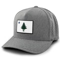 Vintage Maine Flag PVC Performance Hat - Chowdaheadz