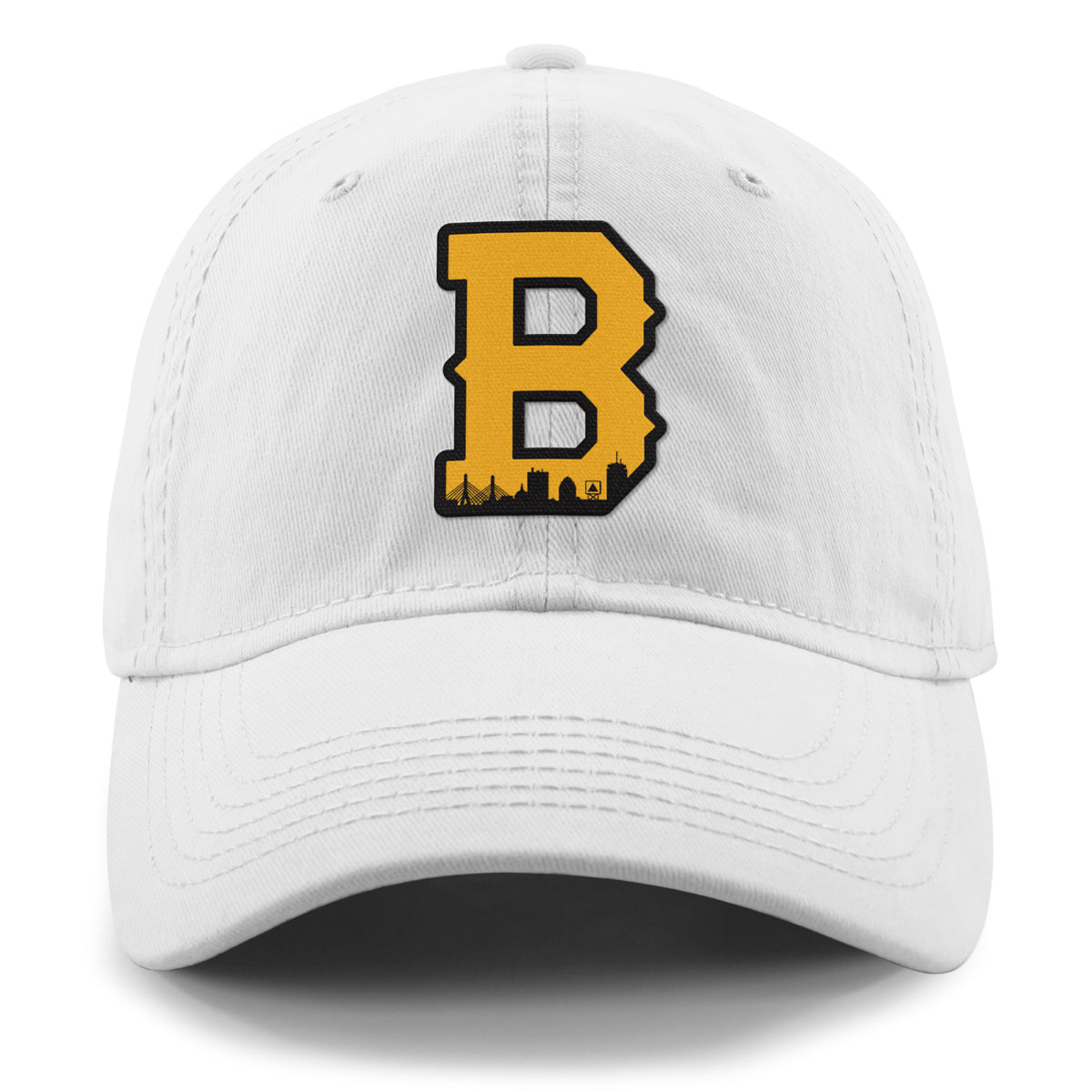 Boston B Skyline Black & Gold Dad Hat - Chowdaheadz