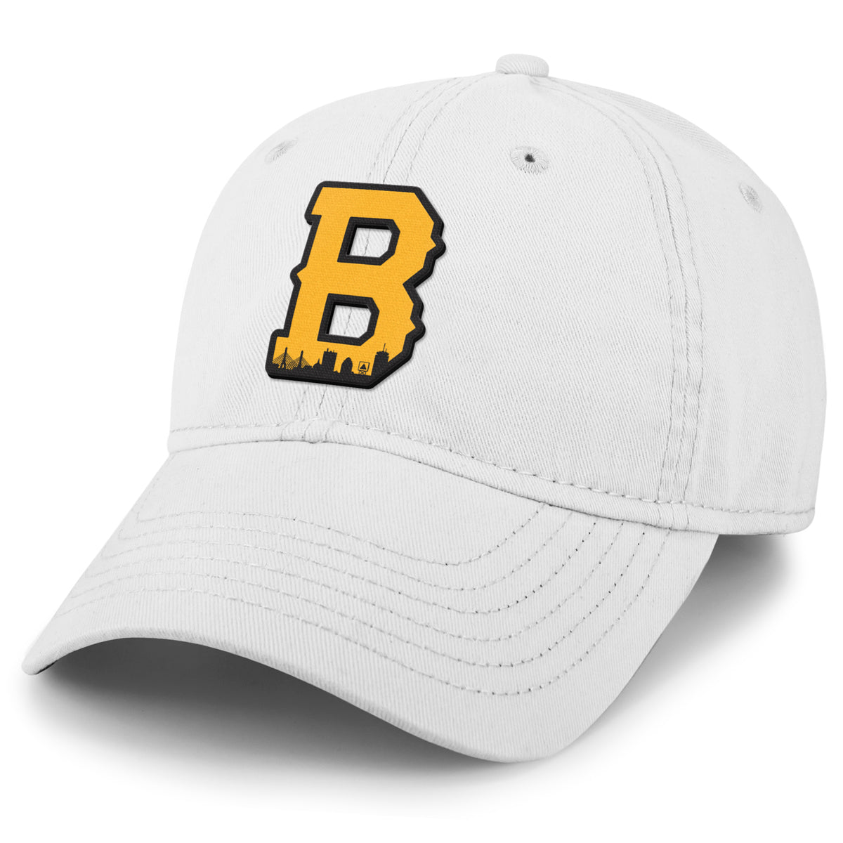Boston B Skyline Black & Gold Dad Hat - Chowdaheadz