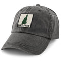 Live Free New Hampshire Printed Patch Washed Dad Hat - Chowdaheadz