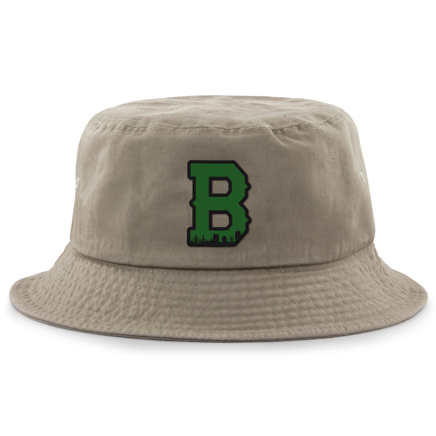 Boston B Green Skyline Bucket Hat