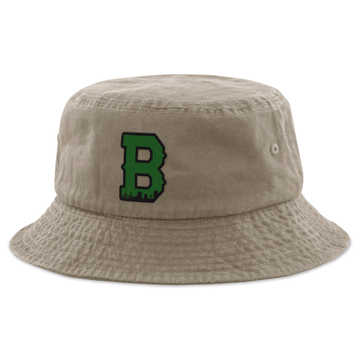 Boston B Green Skyline Bucket Hat