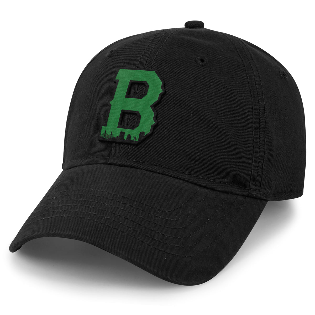 Boston B Green Skyline Dad Hat - Chowdaheadz