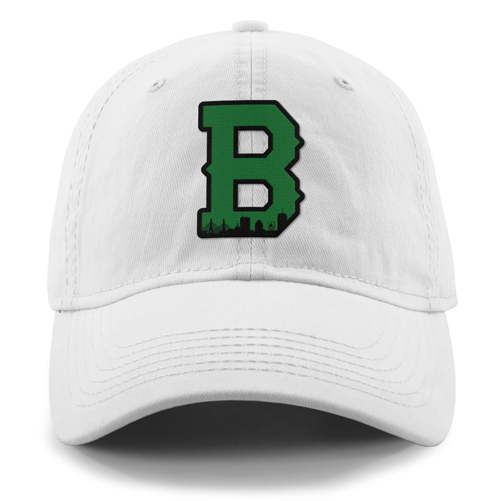 Boston B Green Skyline Dad Hat - Chowdaheadz