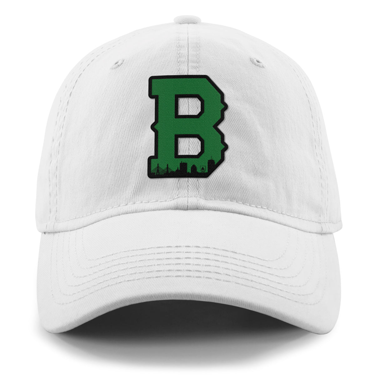 Boston B Green Skyline Dad Hat - Chowdaheadz