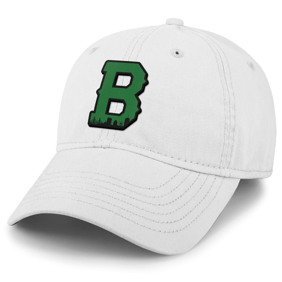 Boston B Green Skyline Dad Hat - Chowdaheadz