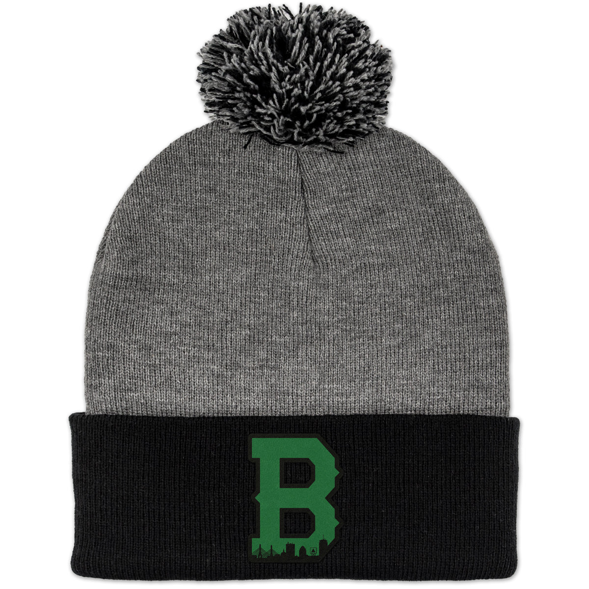 Boston B Green Skyline Green Two Tone Knit - Chowdaheadz