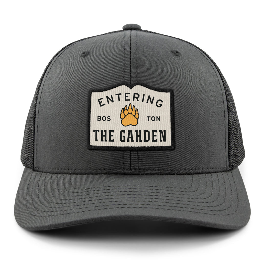 Entering The Gahden Paw Patch Classic Snapback Trucker Hat - Chowdaheadz