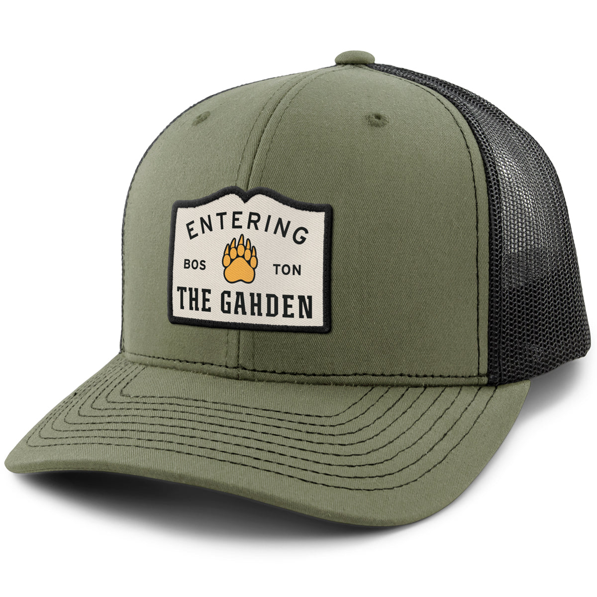 Entering The Gahden Paw Patch Classic Snapback Trucker Hat - Chowdaheadz