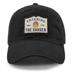 Entering The Gahden Bear Paw Patch Dad Hat