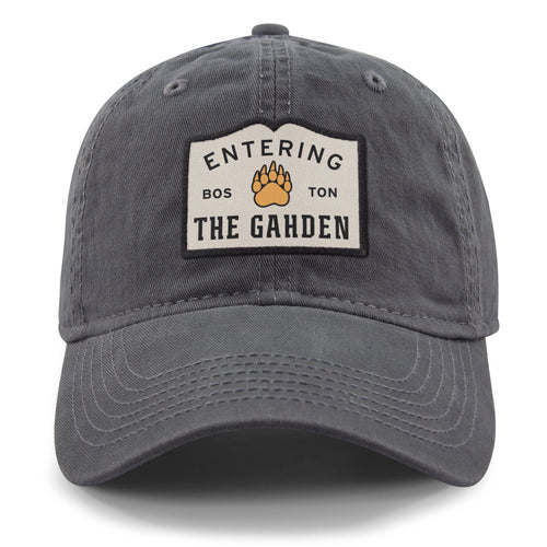 Entering The Gahden Bear Paw Patch Dad Hat - Chowdaheadz
