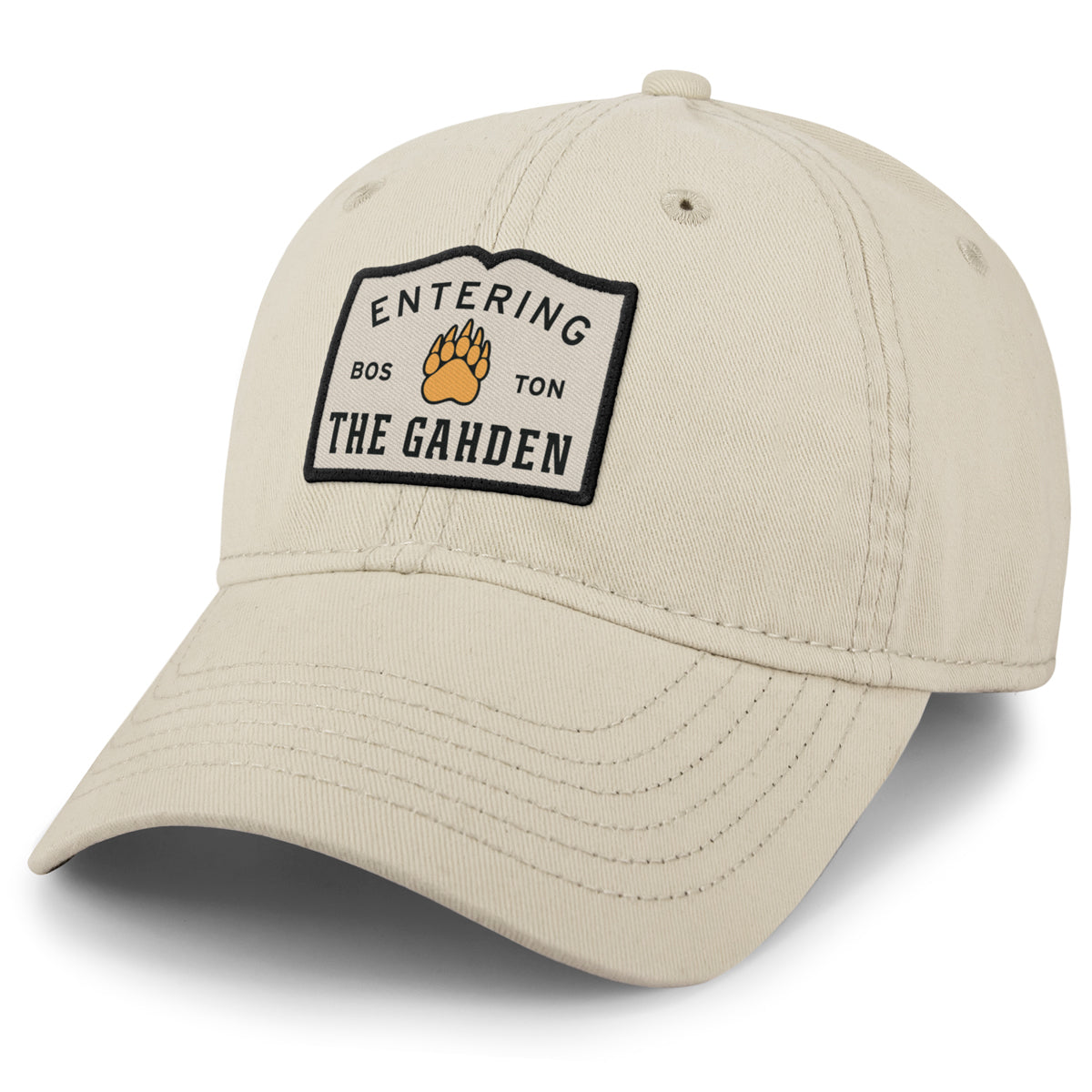 Entering The Gahden Bear Paw Patch Dad Hat - Chowdaheadz