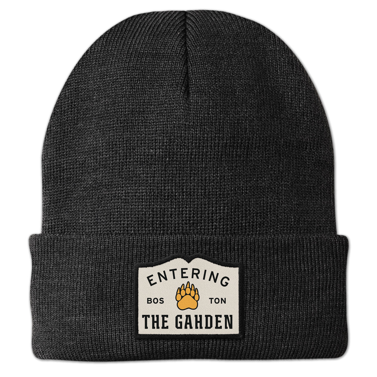 Entering The Gahden Bear Paw Patch Cuff Knit - Chowdaheadz
