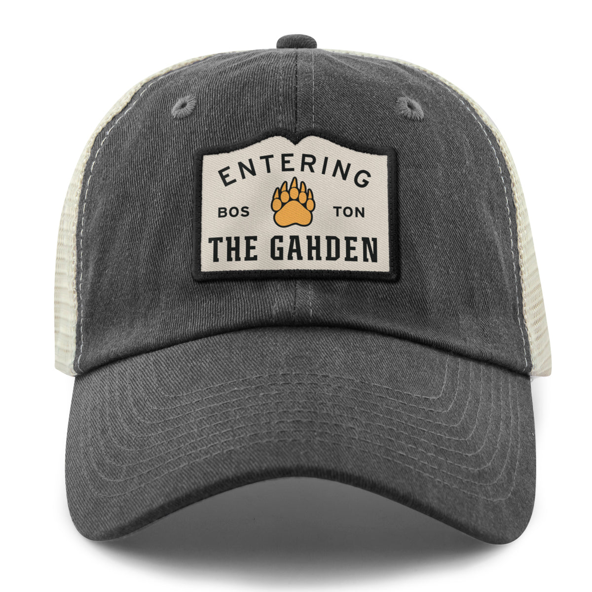 Entering The Gahden Bear Paw Relaxed Trucker Hat - Chowdaheadz