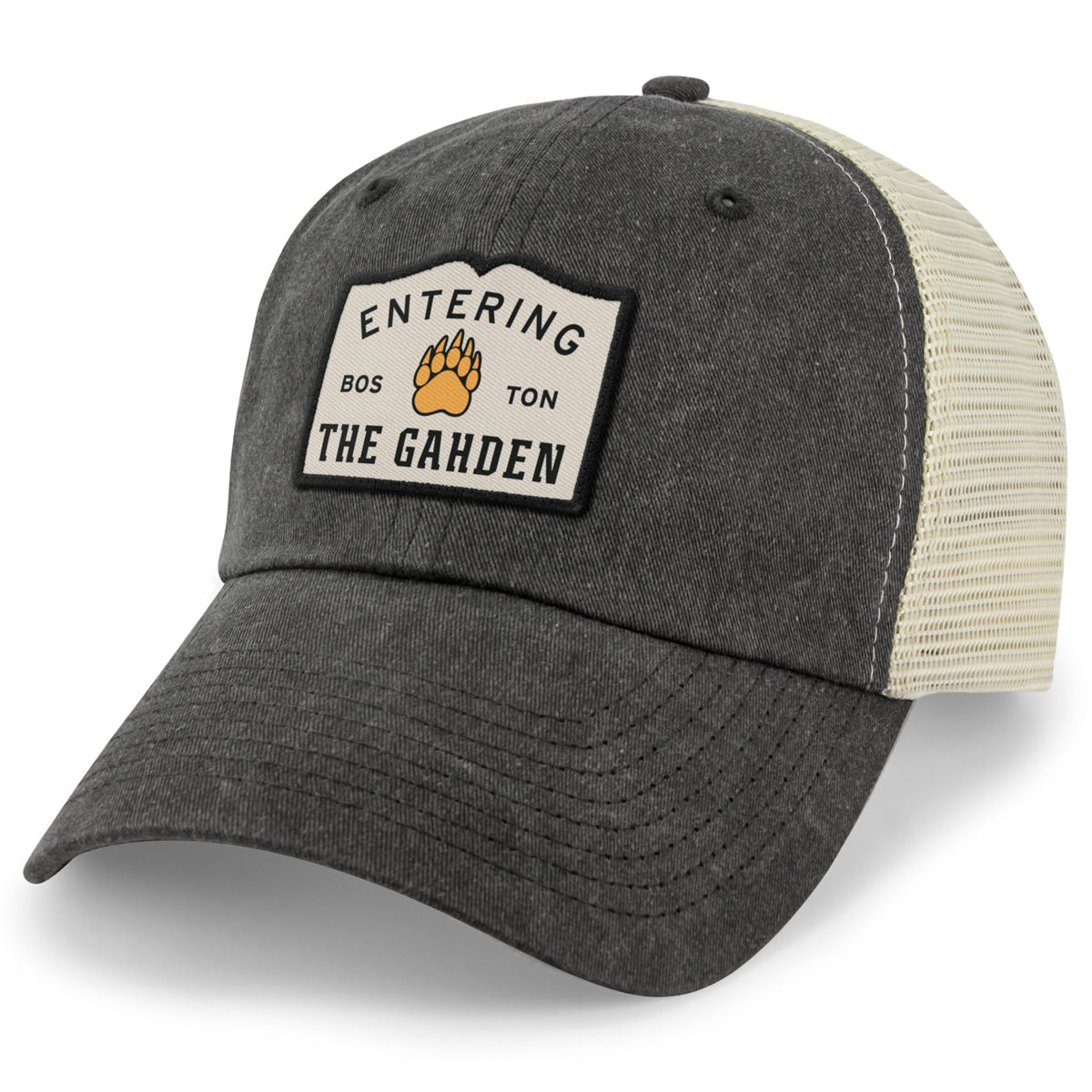 Entering The Gahden Bear Paw Relaxed Trucker Hat - Chowdaheadz