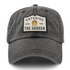 Entering The Gahden Bear Paw Patch Washed Dad Hat