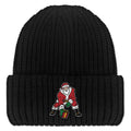 Three Point Stance Santa Chunky Knit Winter Hat - Chowdaheadz