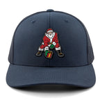 Three Point Stance Santa Classic Snapback Trucker Hat