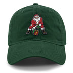 Three Point Stance Santa Dad Hat