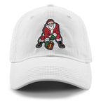 Three Point Stance Santa Dad Hat