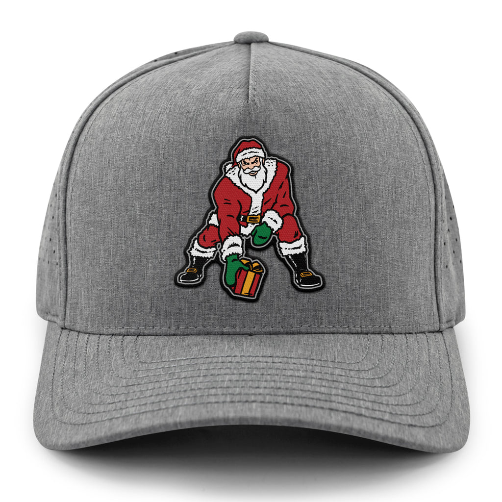 Three Point Stance Santa Performance Hat - Chowdaheadz