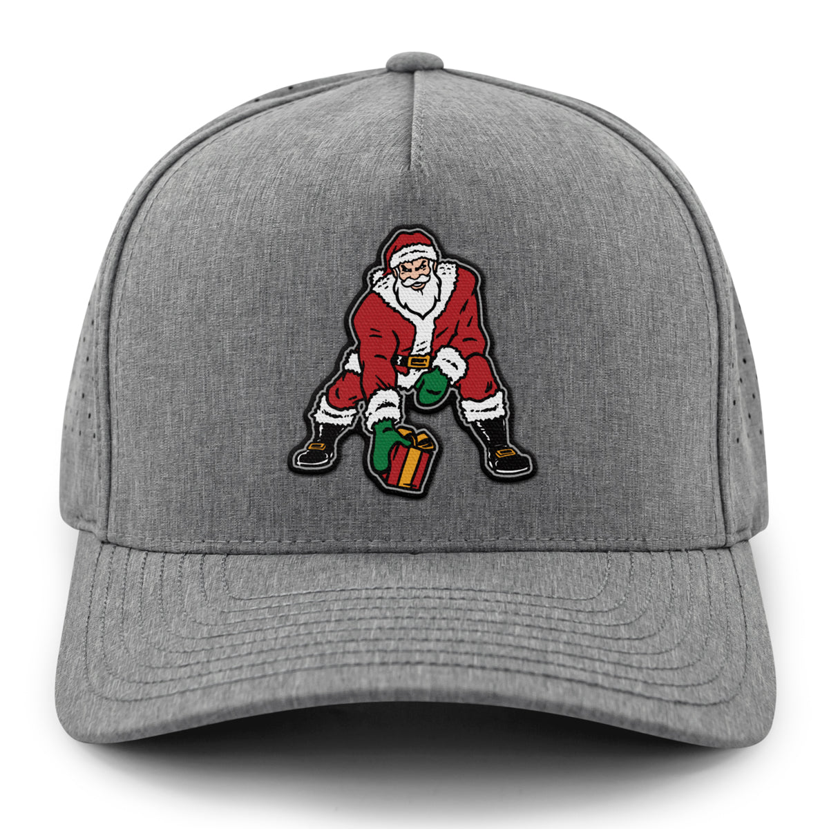 Three Point Stance Santa Performance Hat