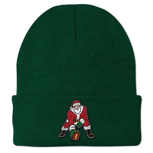 Three Point Stance Santa Cuff Knit - Chowdaheadz